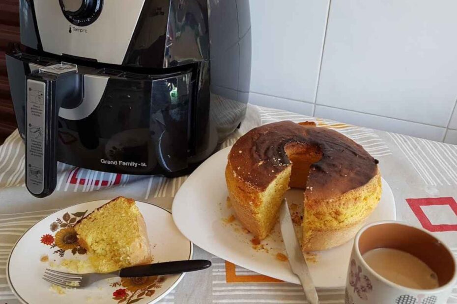 Como Assar Bolo na Fritadeira Airfryer